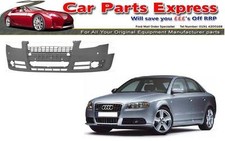 AUDI A4  FRONT BUMPER PAINTED