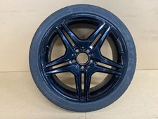 MERCEDES W176 BLACK AMG ALLOY WHEEL + 7MM 225/40 R18 TYRE    2012 - 2018   C4396