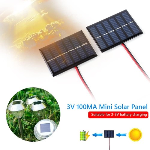 Solar panel 100ma mini - panel, 1w