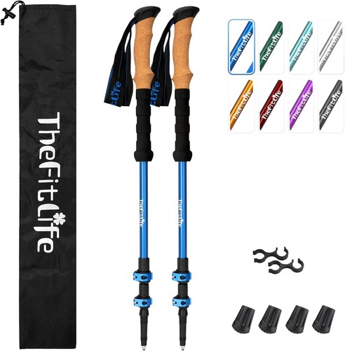 Thefitlife trekking poles - trekking,