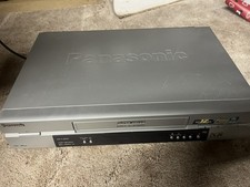 Panasonic NV-FJ630B-S VCR VHS Video Recorder Player Super Drive NICAM No Remote