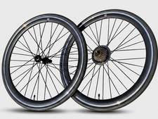 700c No Logo Hybrid Wheelset -