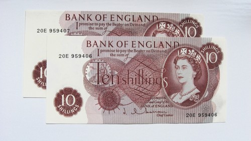 Consecutive bank england - consecutive,