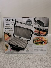 Salter Marble Stone Health Grill and Panini Maker - Never Used