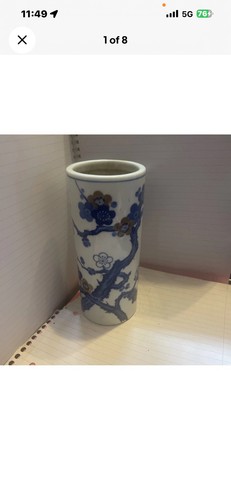 Vintage chinese brush pot - vintage,