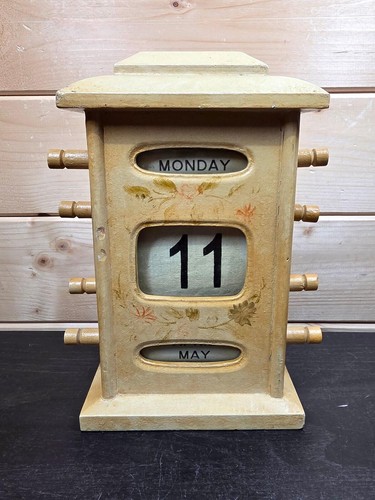 Vintage perpetual calendar - vintage,