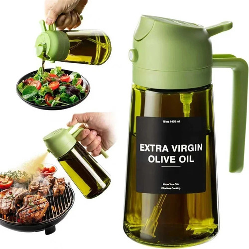 470ml glass olive - 2-in-1,