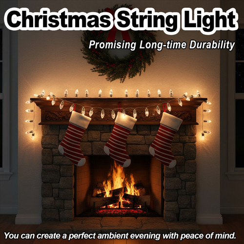 Christmas snowball led string - snowball,
