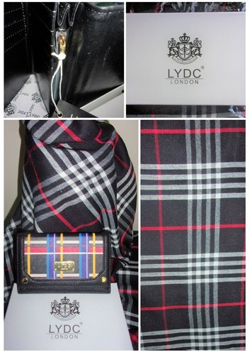 Lydc check purse wallet - lydc, purse/wallet