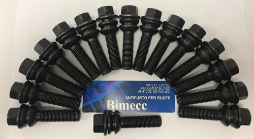 Alloy wheel bolts m14x1 5 - alloy, 16