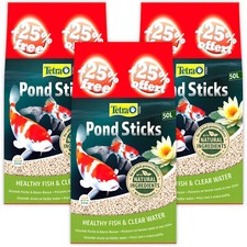 TETRA POND STICKS 40L x3 +25%