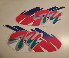 YAMAHA TY250R  MONO PINKY TANK DECALS GRAPHICS STICKERS.
