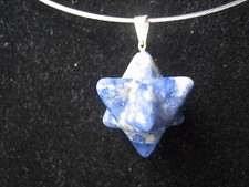 Pendant Crystal Blue Sodalite