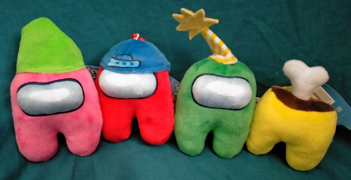 Among plush clip - among, bundle