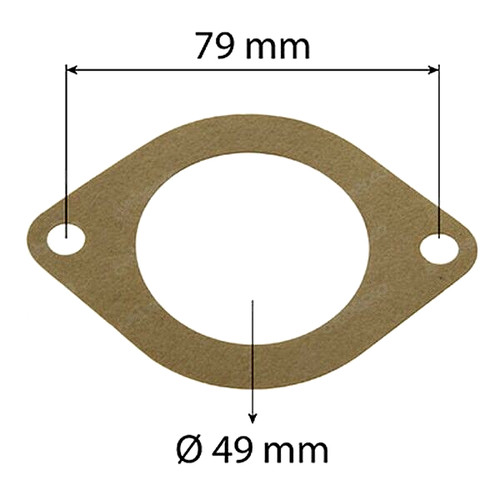 Thermostat gasket for fordson - gasket,
