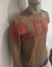 VALENTINO JUMPER LOGO INTARSIA