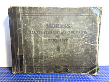 Morris Motors Illustrated List of Spare Parts And Price list Jan 1932 catalogue