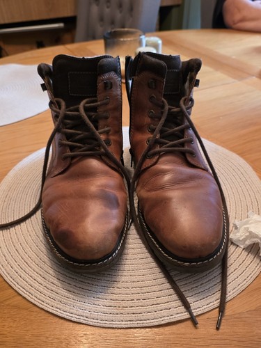 Rieker men brown boots - men's,