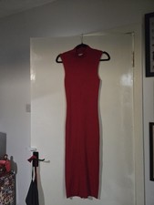 Primark red high neck - high,