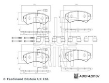 Blueprint ADBP420107 Brake Pad