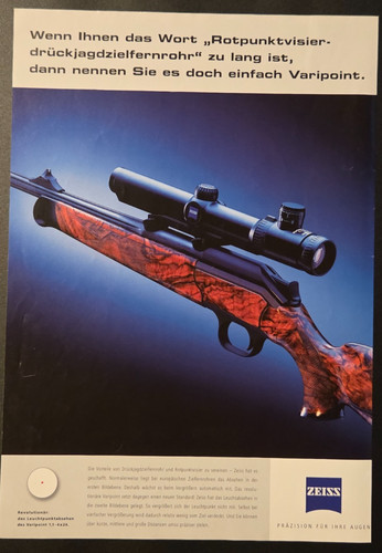 Hunting optics carl zeiss - carl,