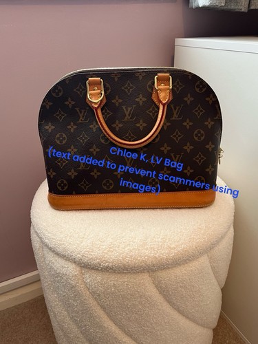 Genuine louis vuitton alma - genuine,