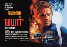 Bullitt 1968 quad poster - 1968, print