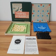 1988 Vintage Travel Scrabble