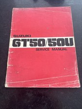 Suzuki GT50/50U Service Manual - Official Suzuki 1977