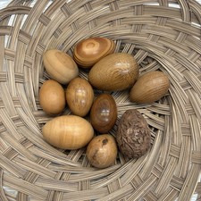 Vintage Hand Turned Wooden