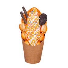 Egg Waffle Ice Cream Food