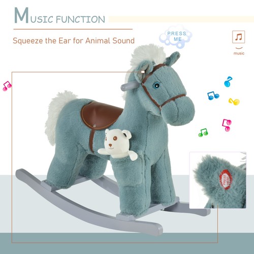 Kids rocking horse soft - rocking,