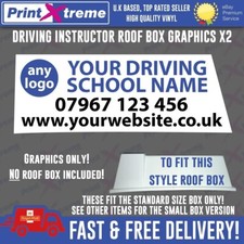 Driving Instructor Roof Box