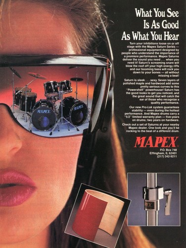 1990 print mapex saturn - print, ad