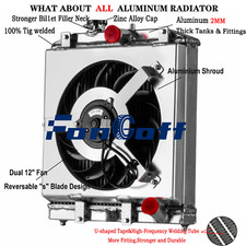 3 Row Radiator Shroud Fan For
