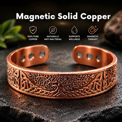 Magnetic solid copper tree - magnetic,