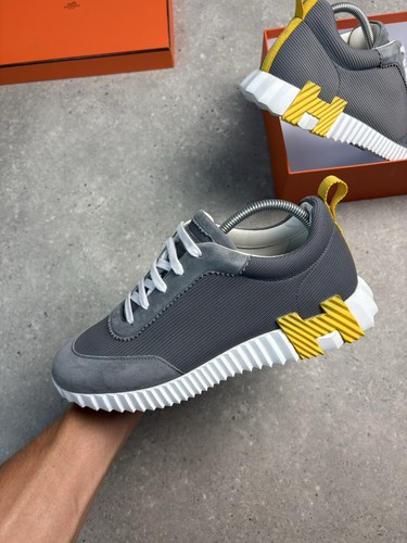 Hermes bouncing grey yellow - hermes,