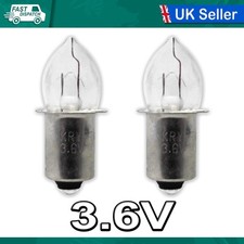 2 PACK KRYPTON TORCH BULB 3.6V