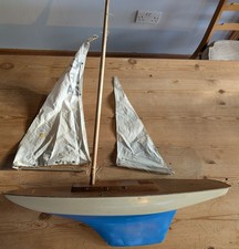 Vintage Uffa Fox UF24 Pond Yacht Restoration Project
