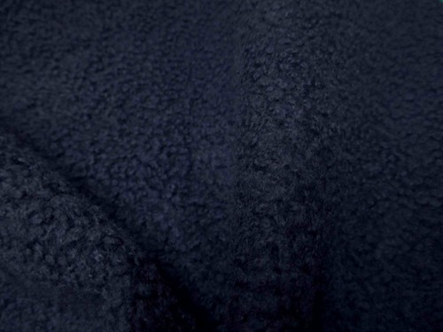 Dark blue part sheepskin hide - dark,