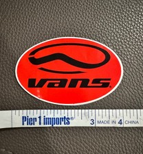 VANS Shoes Red Wave Skate Surf