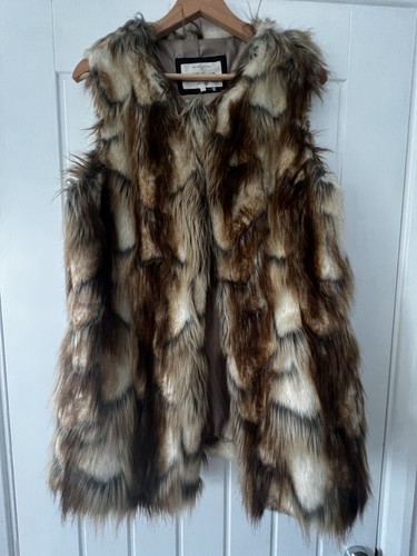 River island faux fur gilet - river,