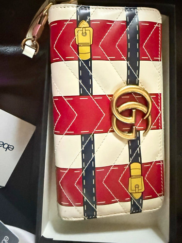 Gucci zip around wristlet - zip-around,