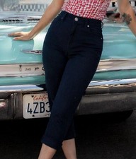 Stretchy Dark Blue Denim