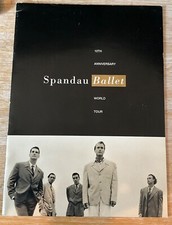 Spandau Ballet 10th Anniversary World Tour Programme 1989-90 Music Memorabilia