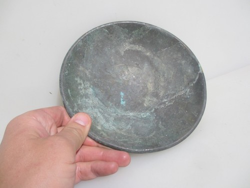 Victorian brass scale pan - victorian,