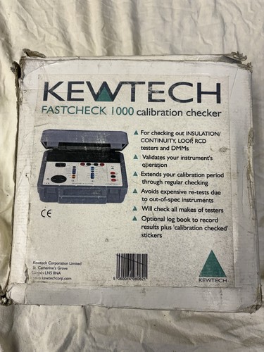 Kewtech fast check 1000 - kewtech,