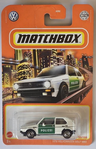 2021 matchbox volkswagen - `76,