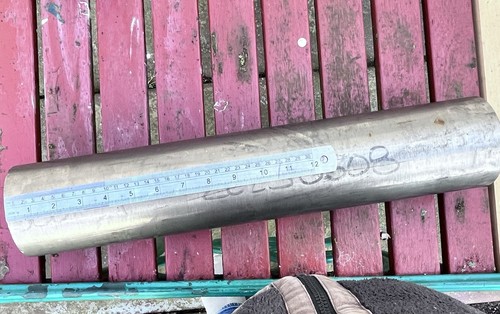 Titanium bar grade - grade, 100mm