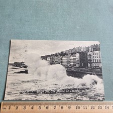 Vintage Postcard Rough Sea